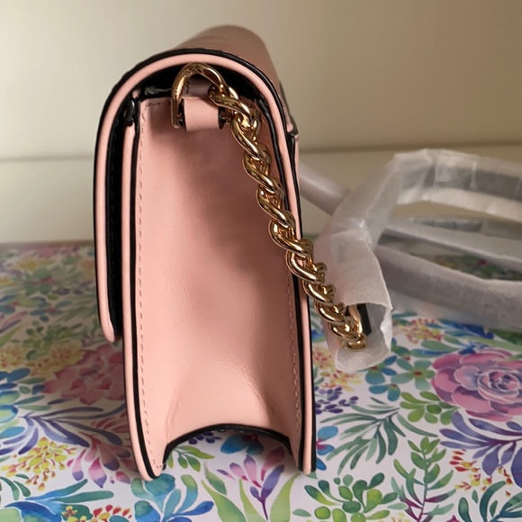 SOLD NWT Kate Spade Leather Two Tone Crossbody Bag - Picture 8 of 13